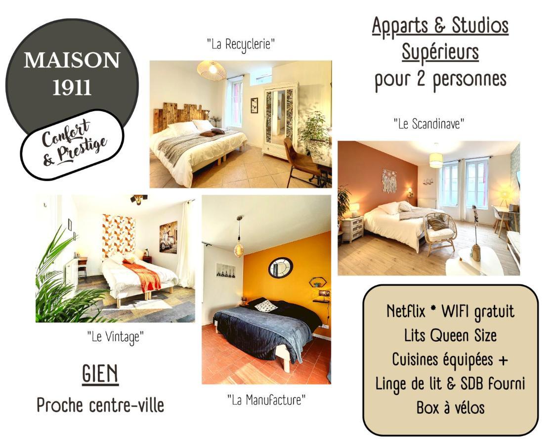 ז'יאן Studio La Recyclerie - Maison 1911 - Confort & Prestige מראה חיצוני תמונה